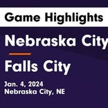 Nebraska City takes loss despite strong efforts from  Tarryn Godsey and  Amiya Ellis