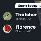 Football Game Recap: Florence Gophers vs. Thatcher Eagles