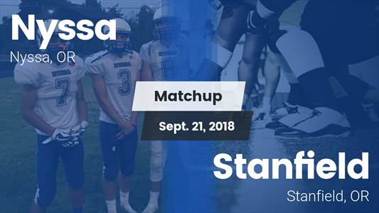 Football Game Recap: Nyssa vs. Stanfield