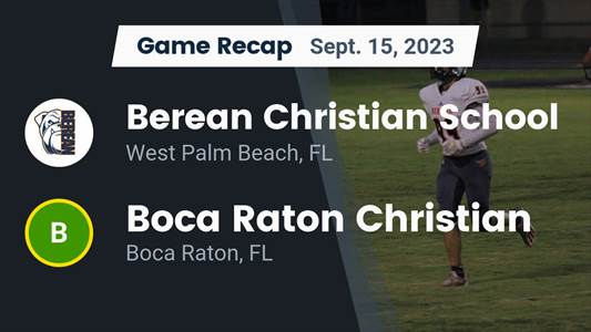 Football Game Recap: Jordan Christian Prep Seahawks vs. Boca Raton Christian Blazers