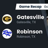 Football Game Recap: Gatesville Hornets vs. Robinson Rockets