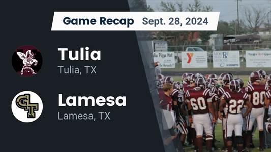Football Recap: Lamesa Comes Up Short