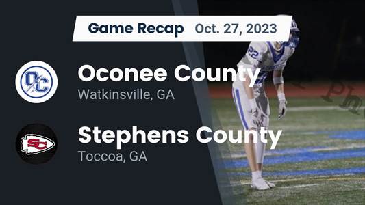 Stephens County vs. Oconee County