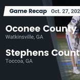 Stephens County vs. Oconee County