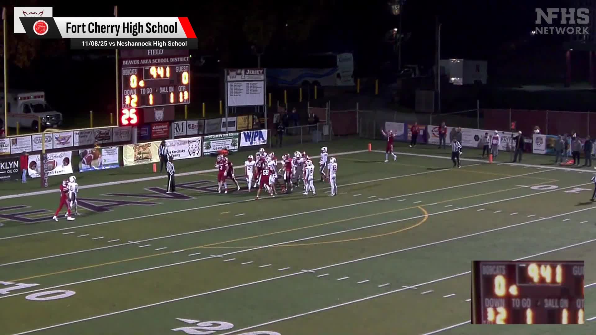 Football Recap: Fort Cherry's Undefeated Season over After 13 Games + How To Watch