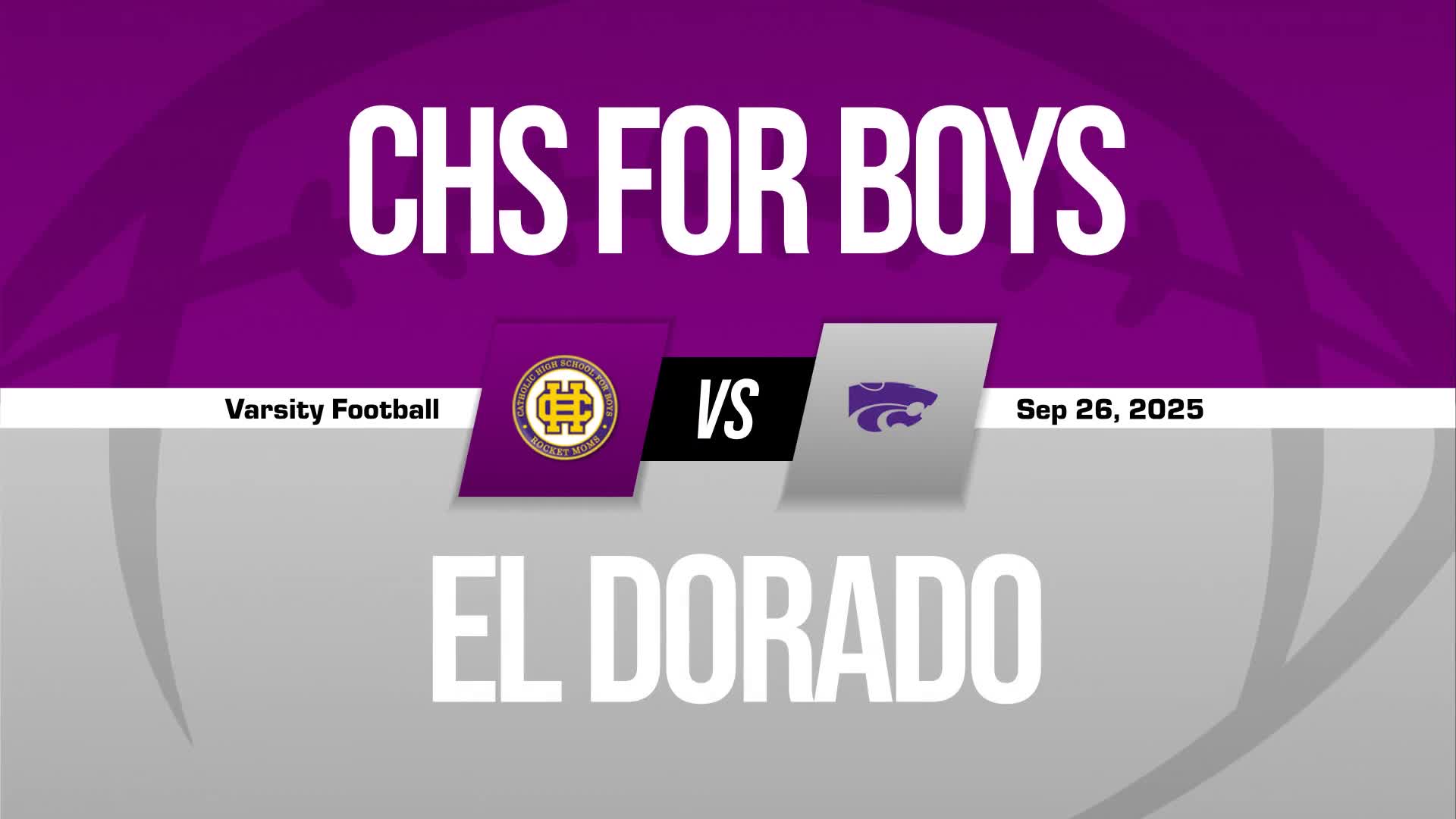 Football Game Preview: Catholic Rockets vs. Benton Panthers