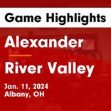 Basketball Game Recap: Alexander Spartans vs. River Valley Raiders