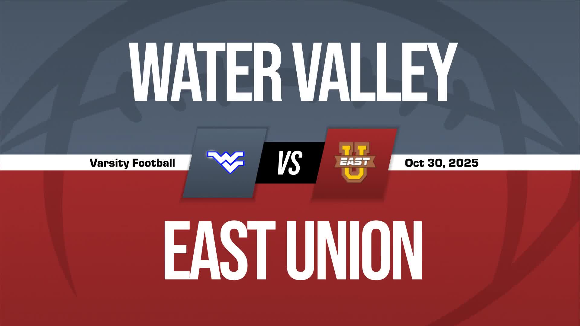 Football Recap: Water Valley Falls Despite Big Games from  Braylon Benson and  Tre Adams