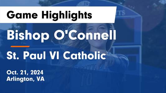Volleyball Game Preview: Bishop O'Connell Knights vs. Bishop McNamara Mustangs