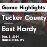 Tucker County piles up the points against Tygarts Valley