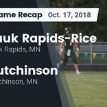 Football Game Recap: Sauk Rapids-Rice vs. St. Cloud Tech