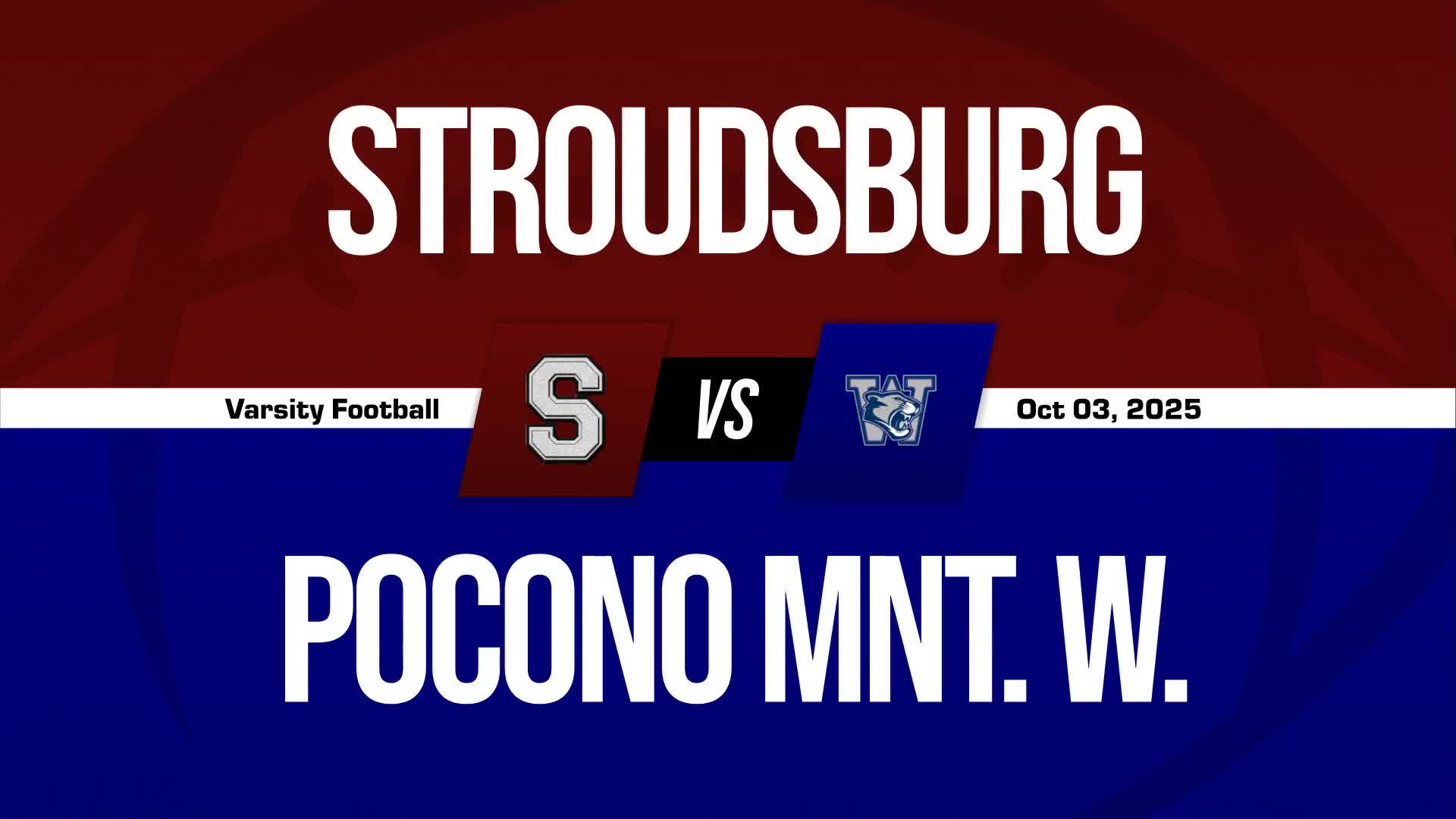 Football Game Preview: Stroudsburg Mountaineers vs. Pleasant Valley Bears