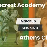 Football Game Recap: Athens Christian vs. Pinecrest Academy