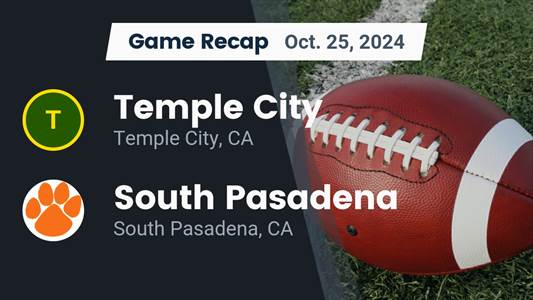 Football Recap: Make It Eight in a Row for South Pasadena