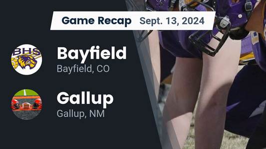 Football Game Recap: Gallup Takes a Loss