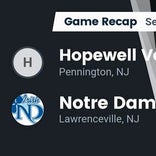 Football Game Preview: Nottingham vs. Hopewell Valley Central