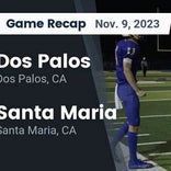 Football Game Recap: Santa Maria Saints vs. Dos Palos Broncos