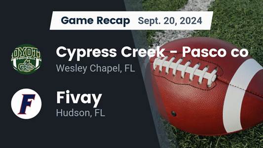 Football Game Preview: Fivay Falcons vs. Pasco Pirates