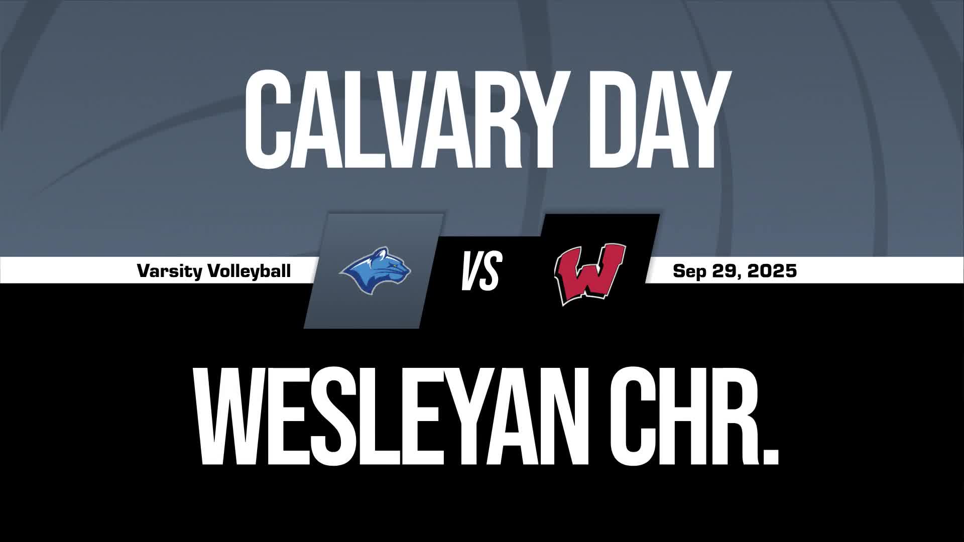 Volleyball Recap: Katheryn Tate and  Reagan Reece Secure Win for Calvary Day School