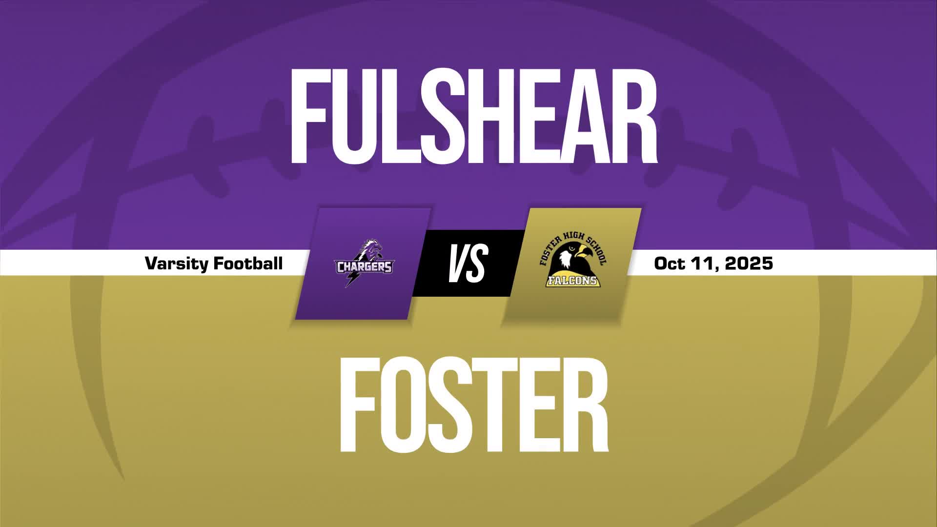 Football Game Preview: Foster Falcons vs. Jordan Warriors + How To Watch