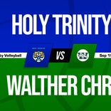 Volleyball Recap: Holy Trinity Takes a Loss