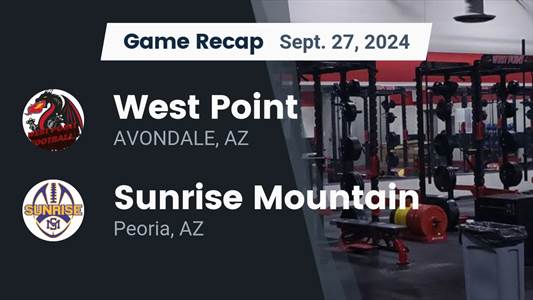 Football Recap: Sunrise Mountain Takes a Loss