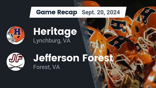 Football Recap: Jefferson Forest's Winning Streak Snapped at Thr