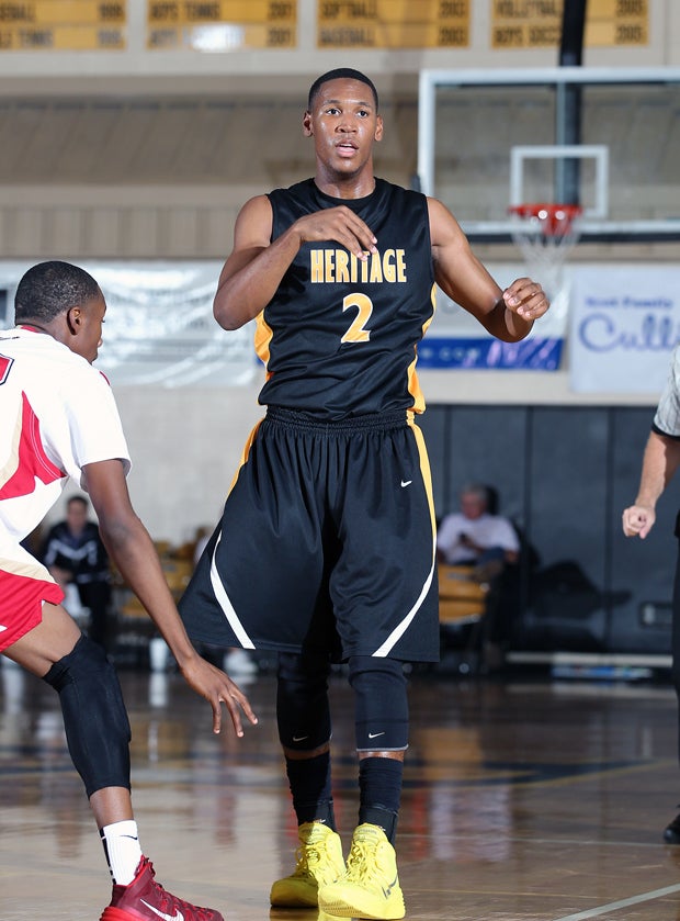 Justin Massex had 21 points leading Heritage to a 53-46 win over Wekiva.