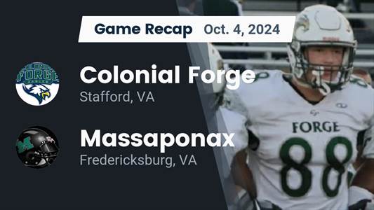 Football Game Preview: Colonial Forge Eagles vs. Mountain View W