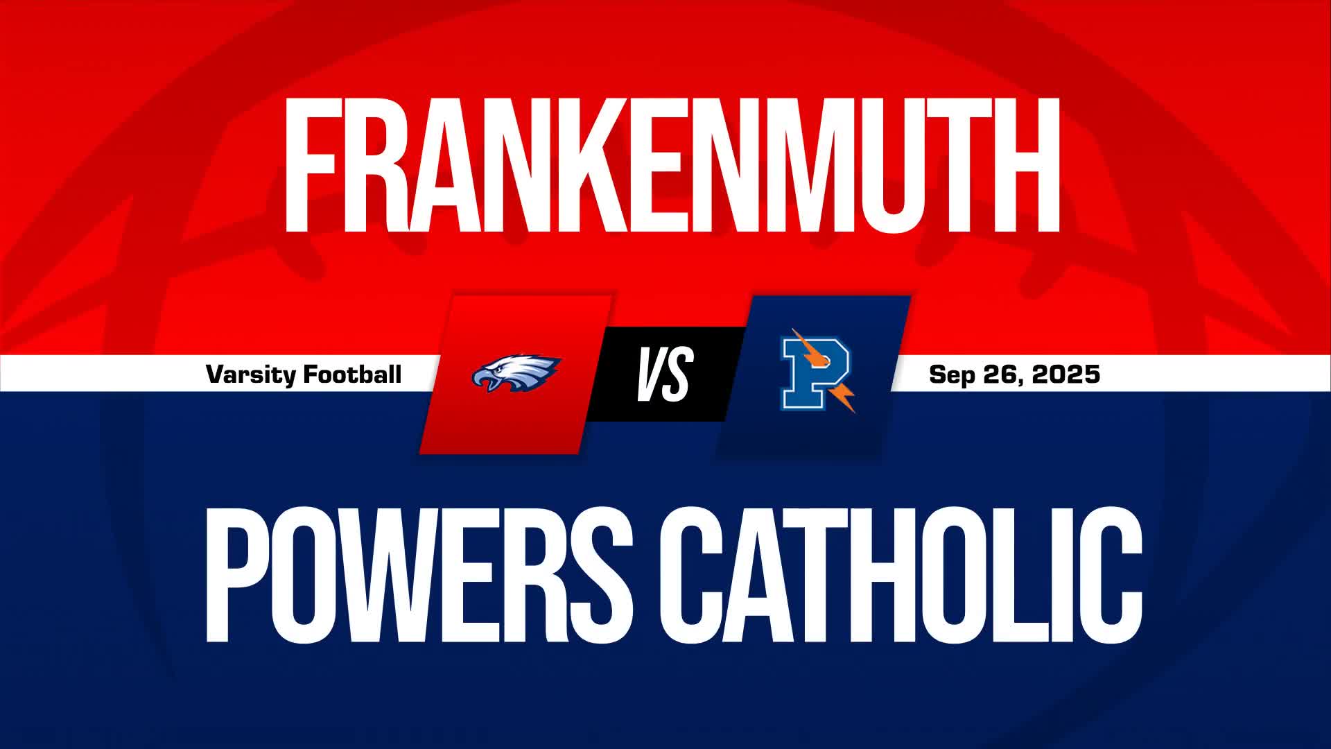 Football Game Preview: Powers Catholic Chargers vs. Swan Valley Vikings