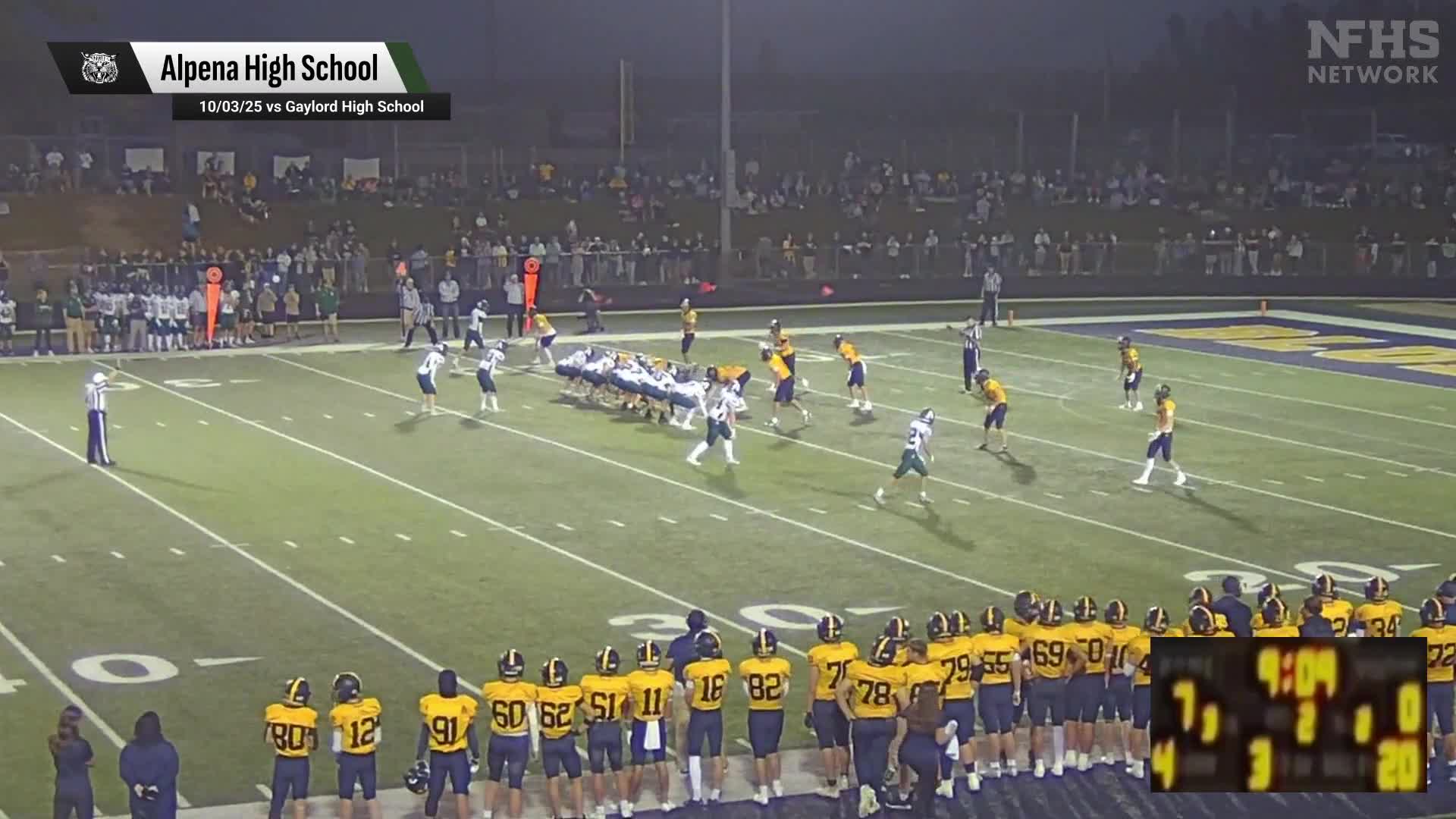 Football Recap: Alpena Comes Up Short + How To Watch