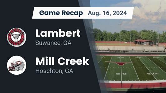 Football Game Recap: Lambert Comes Up Short