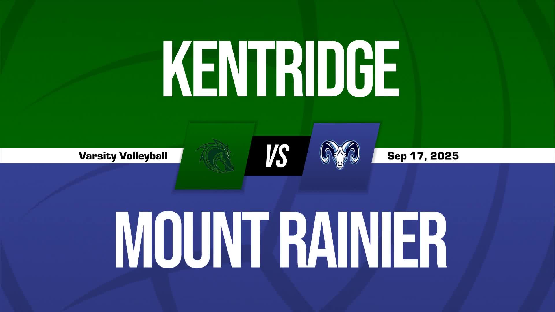 Volleyball Recap: Kentridge Victorious + How To Watch