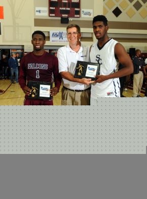 2014 MVPs Ty Hudson and Cody Riley.