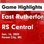 East Rutherford piles up the points against Polk County