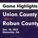 Union County wins going away against Rabun County