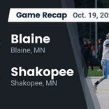 Shakopee beats Blaine for their second straight win