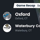 Football Game Recap: Crosby Bulldogs vs. Oxford Wolverines
