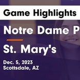 Basketball Game Recap: St. Mary's Knights vs. Seton Catholic Sentinels