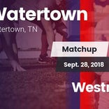 Football Game Recap: Watertown vs. Westmoreland