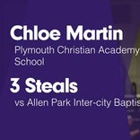 Chloe Martin Game Report: vs Oakland Christian