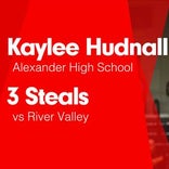 Kaylee Hudnall Game Report: vs Marietta