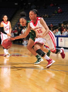 Nirra Fields scored 20 points for
Mater Dei.