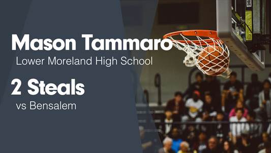 Mason Tammaro Game Report: vs Abington