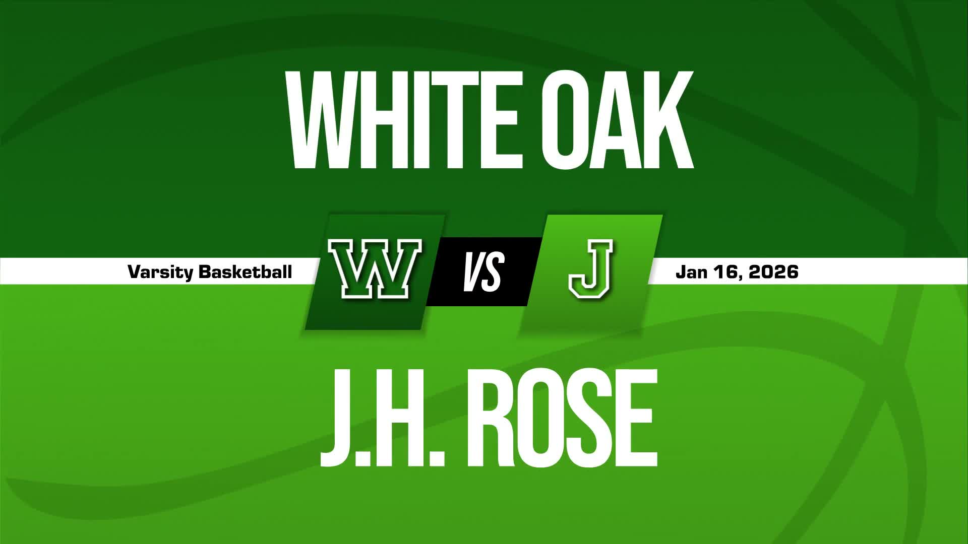 Basketball Recap: Aariel Jemison's Big Game Can't Quite Lead White Oak over J.H. Rose + How To Watch