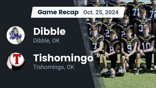 Football Recap: Ed Perez Leads Dibble to Victory over Tishomingo