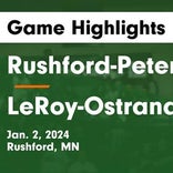 Rushford-Peterson vs. LeRoy-Ostrander