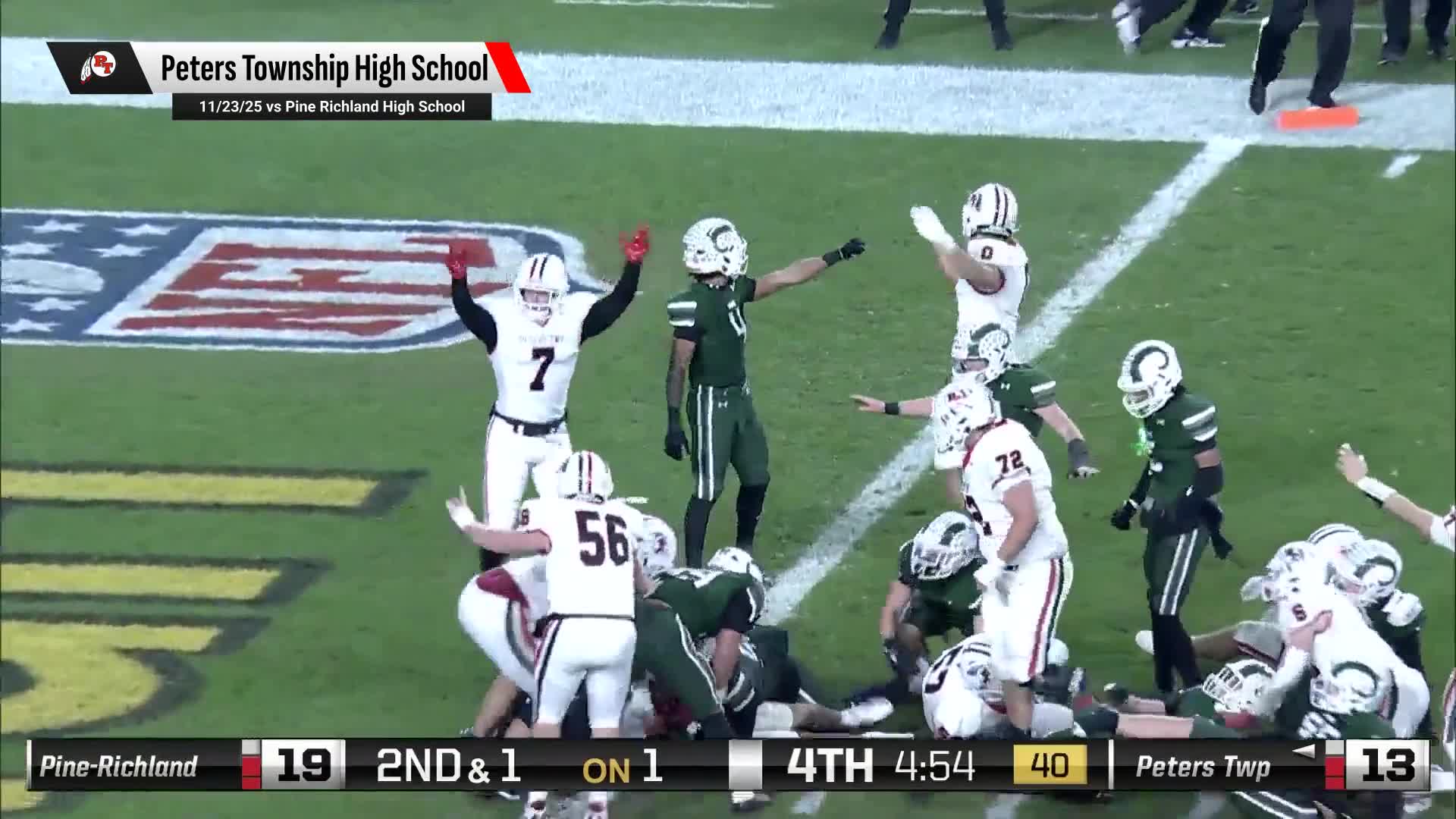 Football Recap: Peters Township Falls Short of Bishop Mcdevitt in the Playoffs + How To Watch