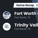 Football Game Recap: Fort Worth Country Day Falcons vs. Trinity Valley Trojans