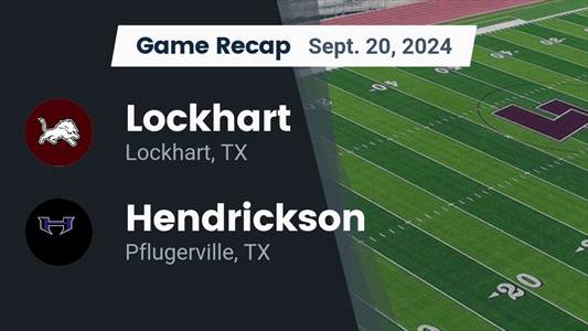 Football Game Preview: Lockhart Lions vs. Cedar Creek Eagles